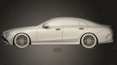 Mercedes benz cls 3d stl модель для ЧПУ