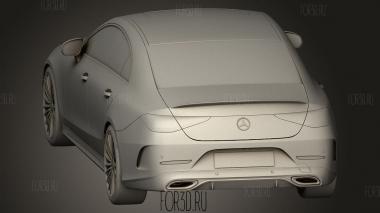 Mercedes benz cls 3d stl модель для ЧПУ