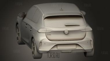 Opel Corsa 3d stl модель для ЧПУ