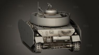 Panzerkampfwagen IV 3d stl модель для ЧПУ