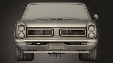 Pontiac Gto Turbo Freak 3d stl модель для ЧПУ