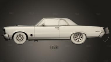 Pontiac Gto Turbo Freak 3d stl модель для ЧПУ