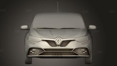 Renault Megane Mk4 хэтчбек RS Trophy 300 2018 3d stl модель для ЧПУ