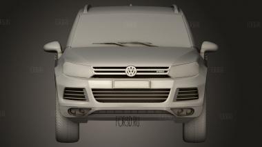 Гибрид Touareg 2011 3d stl модель для ЧПУ