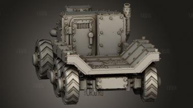 Двигатель грузового автомобиля 3d stl модель для ЧПУ