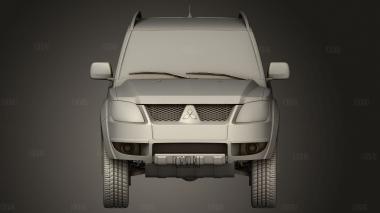 Mitsubishi Pajero TR 3d stl модель для ЧПУ
