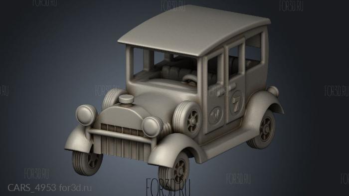 Wacky Races Bulletproof Bomb stl model for CNC