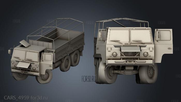 TGB SAAB ia Military Truck TGB stl model for CNC