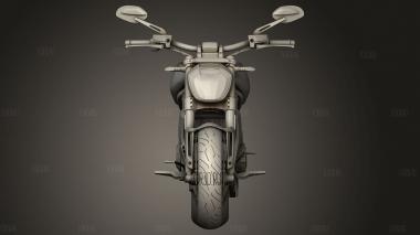 2016 Ducati X Diavel 3d stl модель для ЧПУ