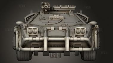 Полицейский Перехватчик 3d stl модель для ЧПУ