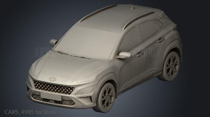 hyundai kona stl model for CNC