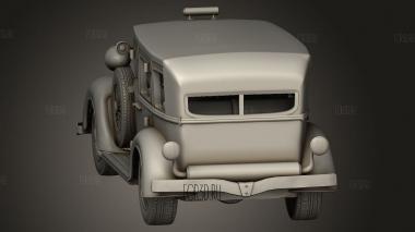 Такси 3d stl модель для ЧПУ