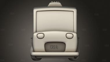 Игрушечный Автомобиль 3d stl модель для ЧПУ