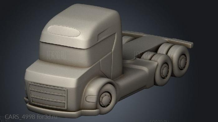 Toy Car stl model for CNC