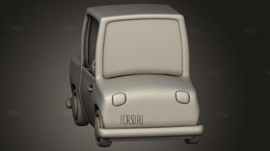 Игрушечный Автомобиль 3d stl модель для ЧПУ