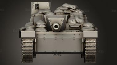 Канон В Stug 3d stl модель для ЧПУ