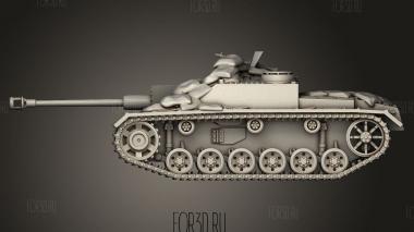 Канон В Stug 3d stl модель для ЧПУ