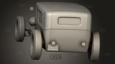 Форд Хот Род 3d stl модель для ЧПУ