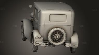 Форд Тюдор 3d stl модель для ЧПУ