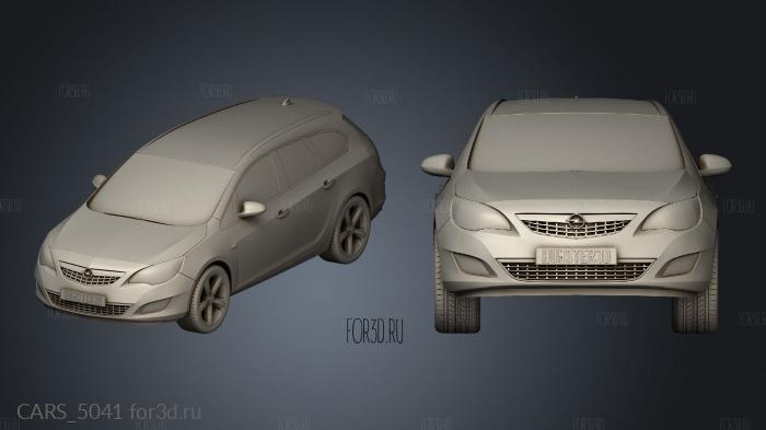 CARS_5041 stl model for CNC