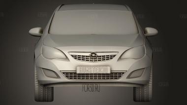 Opel 3d stl модель для ЧПУ