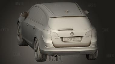 Opel 3d stl модель для ЧПУ