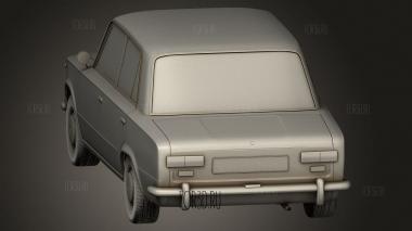 ВАЗ Жигули 3d stl модель для ЧПУ