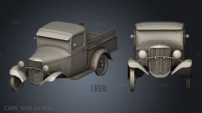 CARS_5056 stl model for CNC