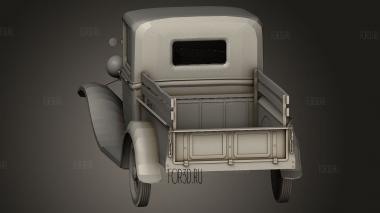 Ford pickup форд пикап 3d stl модель для ЧПУ