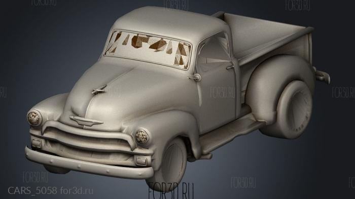 CARS_5058 3d stl модель для ЧПУ