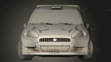 Abarth grande punto S2000 лесной 3d stl модель для ЧПУ