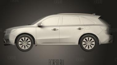 Acura X Mk3 YD3 201 3d stl модель для ЧПУ
