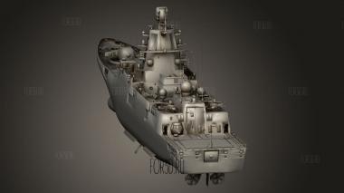 Адмирал Горшков 3d stl модель для ЧПУ