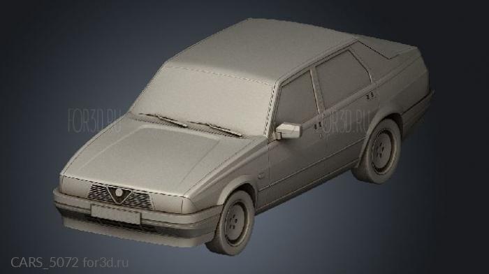 CARS_5072 stl model for CNC