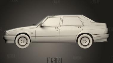 Альфа Ромео 75 162B 1985 3d stl модель для ЧПУ