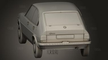 Альфа Ромео Альфасуд 901 1972 3d stl модель для ЧПУ