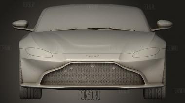 Aston Martin Vantage 2019 3d stl модель для ЧПУ
