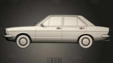 Audi 80 B1 1976 3d stl модель для ЧПУ