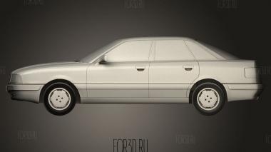 Audi 80 B4 1991 3d stl модель для ЧПУ