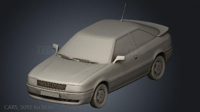 CARS_5092 stl model for CNC