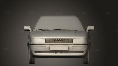 Audi Coupe Mk2 8 B 1988 3d stl модель для ЧПУ