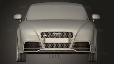 Audi TT RS 2010 3d stl модель для ЧПУ