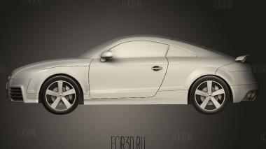 Audi TT RS 2010 3d stl модель для ЧПУ