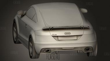 Audi TT RS 2010 3d stl модель для ЧПУ