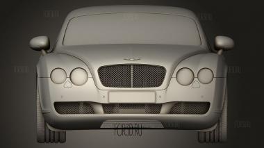 Bentley Continental GT 3d stl модель для ЧПУ