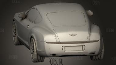 Bentley Continental GT 3d stl модель для ЧПУ