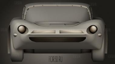 Bizzarrini gt 3d stl модель для ЧПУ