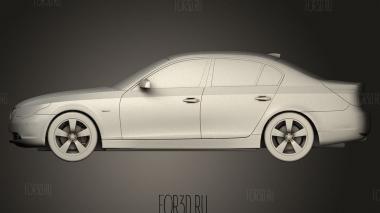 BMW 5 e60 3d stl модель для ЧПУ