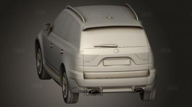 BMW X3 E83 2003 3d stl модель для ЧПУ