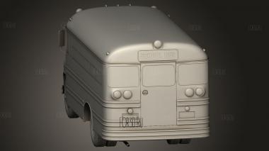 Школьный автобус Chevrolet 4500 1956 3d stl модель для ЧПУ
